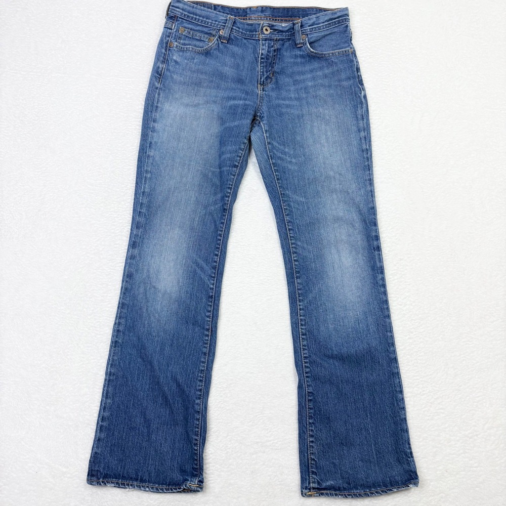Polo Jeans Co Ralph Lauren Kelly Jean Womens 8 Medium Wash Bootcut Flare Stretch - Picture 2 of 10